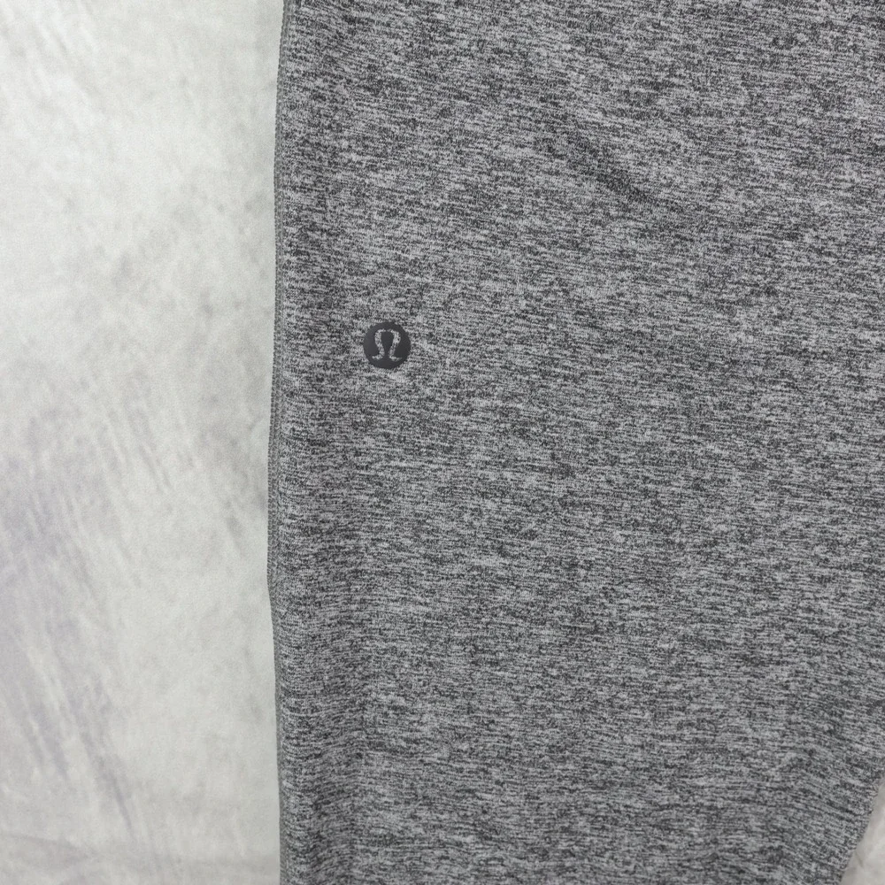 Lululemon Soft Jersey Jogger Mens Large Gray Heathered Slim Tapered M5BBYS NWOT
